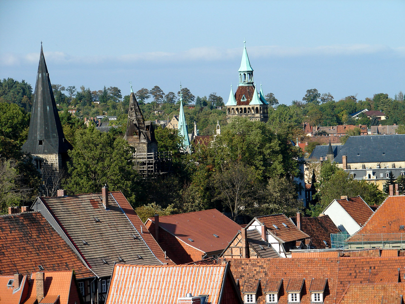 20061008 155030 Blick über Quedlinburg
